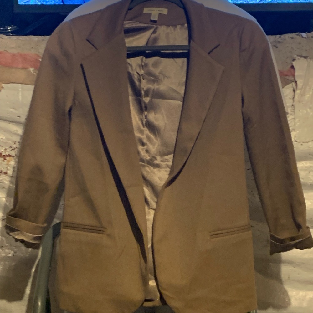 Silence + Noise Tan Blazer – Size XS (Urban Outfitters)